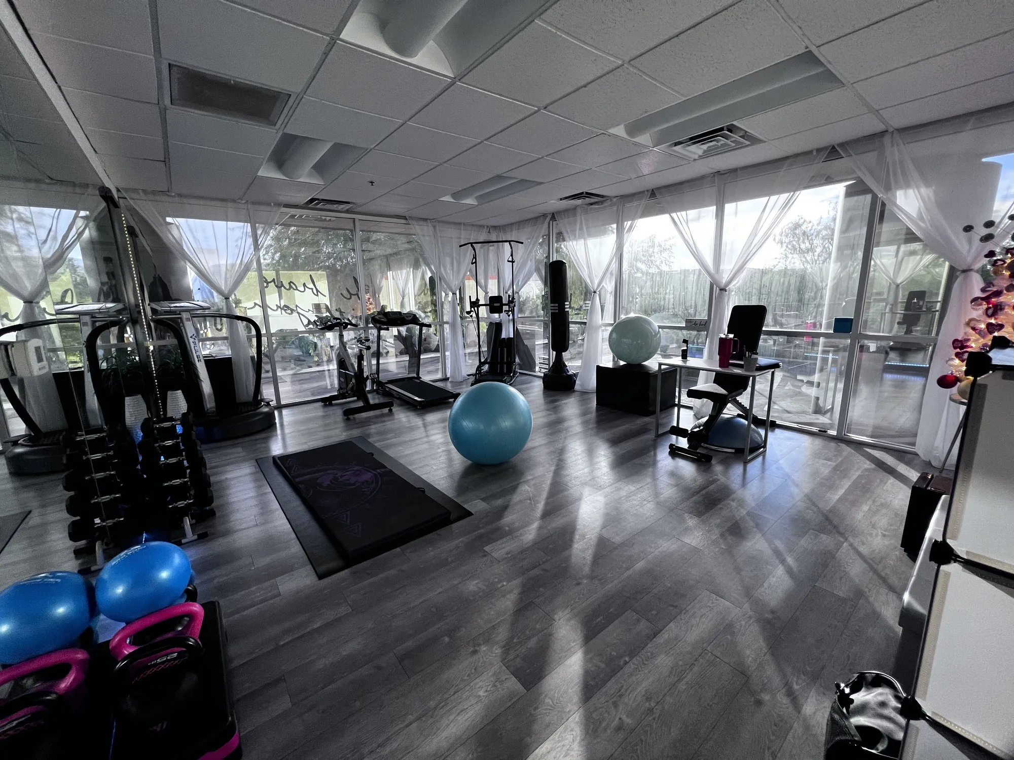 Inside Patty Wilson Coaching's private personal training studio in Scottsdale, Arizona